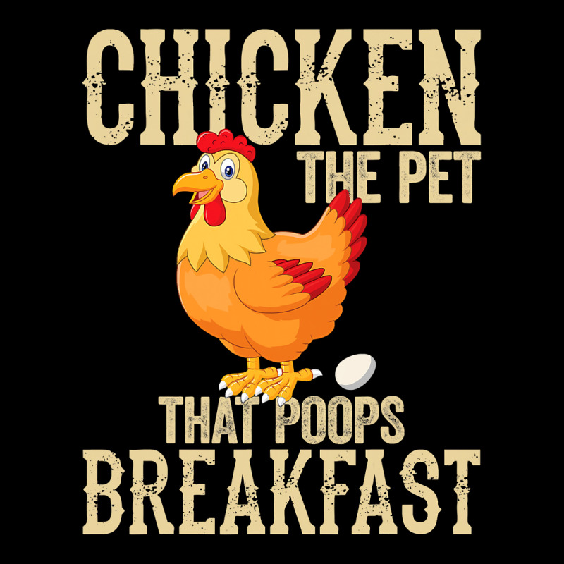 Chicken Chick The Pet That Poops Breakfast Funny Chicken 13 Rooster He Adjustable Cap by circularflap | Artistshot