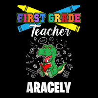 First Grade Teacher   Aracely   First Name Personalized T Shirt Adjustable Cap | Artistshot