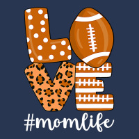 Football Love Football American Mom Life Player Leopard Men Denim Jacket | Artistshot