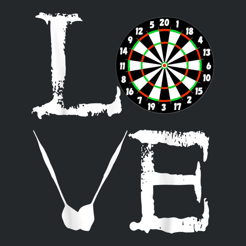 Darts Bullseye Board Arrows Game Scoreboard Target Love T Shirt Crewneck Sweatshirt by ReagerAero | Artistshot