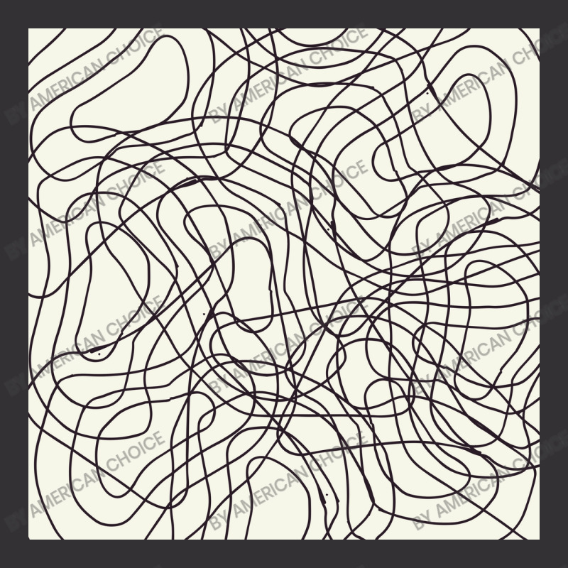 Abstract Doodle Lines Seamless Curve Pattern Vintage Hoodie And Short Set | Artistshot