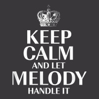 Keep Calm And Let Melody Handle It Customized Nickname T Shirt Ladies Curvy T-shirt | Artistshot