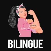 Maestra Bilingue Bilingual Spanish Teacher Long Sleeve T Shirt Crop Top | Artistshot