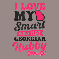 Love My Smart Hot Hubby Design Georgia Peach T Shirt Vintage T-shirt | Artistshot