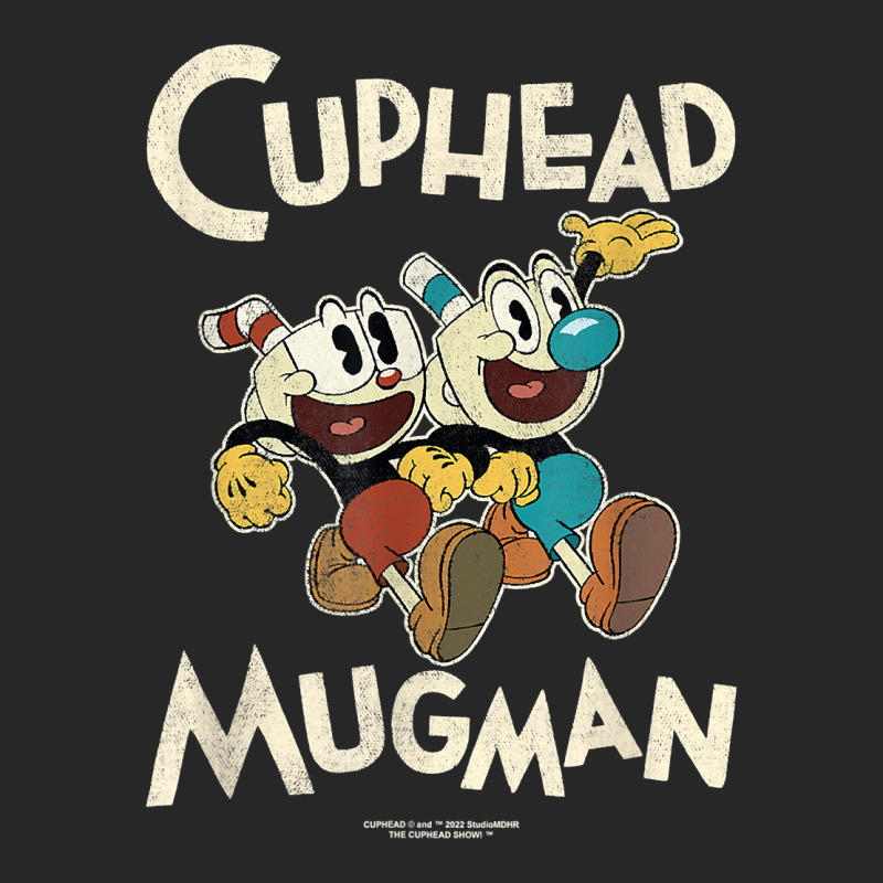 Custom The Cuphead Show Cuphead & Mugman Buddies Poster T Shirt Women's ...