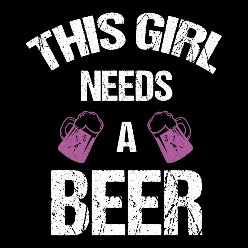 This Girl Needs A Beer Women's V-neck T-shirt | Artistshot