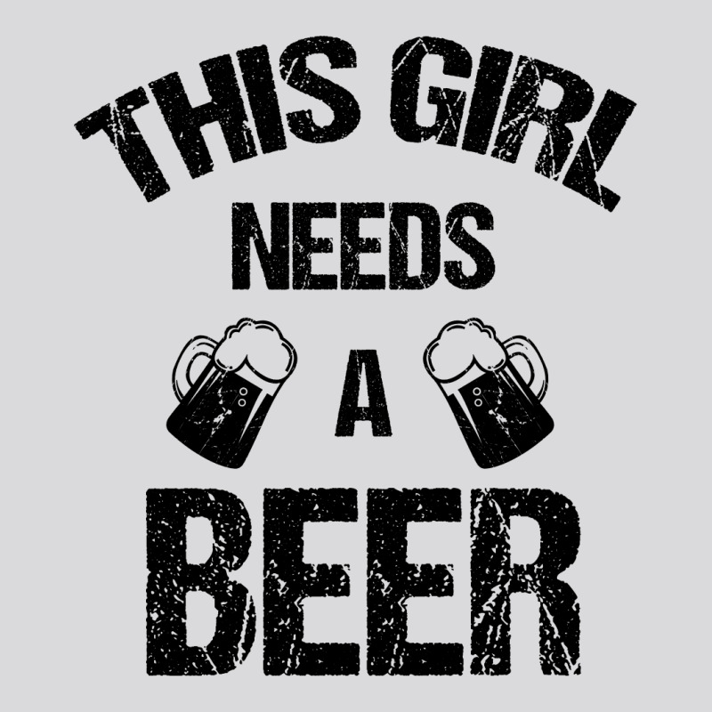 This Girl Needs A Beer Women's Triblend Scoop T-shirt | Artistshot