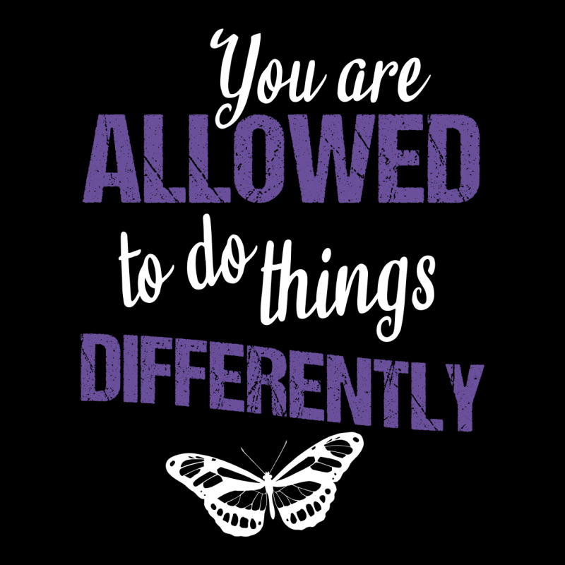 You Are Allowed To Do Things Differently Maternity Scoop Neck T-shirt | Artistshot