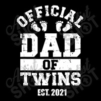 Official Dad Of Twins 2021 T Shirt Fleece Short | Artistshot