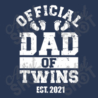 Official Dad Of Twins 2021 T Shirt Men Denim Jacket | Artistshot