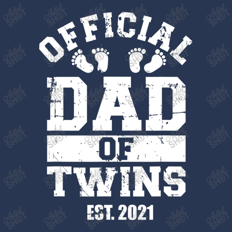 Official Dad Of Twins 2021 T Shirt Men Denim Jacket | Artistshot