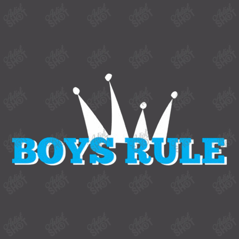 Boys Rule Ladies Polo Shirt by renkuz | Artistshot