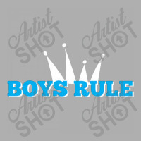 Boys Rule Ladies Fitted T-shirt | Artistshot