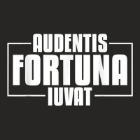 Audentis Fortuna Iuvat Latin Language Saying Latin Quote T Shirt Ladies Fitted T-shirt | Artistshot