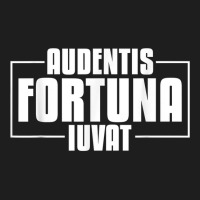 Audentis Fortuna Iuvat Latin Language Saying Latin Quote T Shirt Classic T-shirt | Artistshot