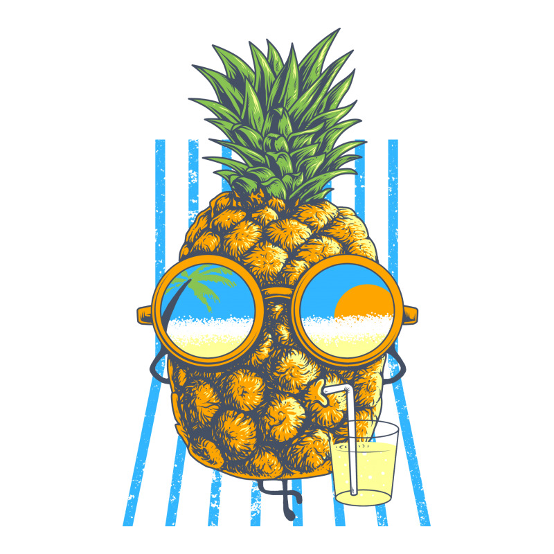 Pineapple Sunbathe Baby Bodysuit by Quilimo | Artistshot