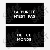 La Pureté N'est Pas De Ce Monde Purity Is Not Of This World Adjustable Cap | Artistshot