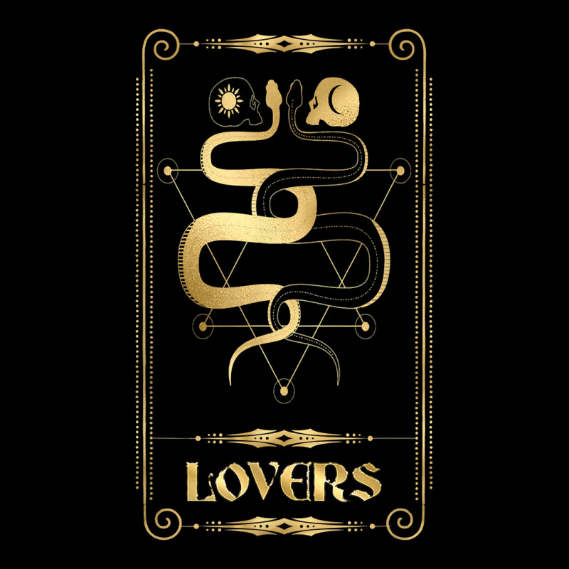 Lovers Tarot Card Occult Esoteric Spiritual Pagan Gothic T Shirt Cropped Sweater by hollymu | Artistshot