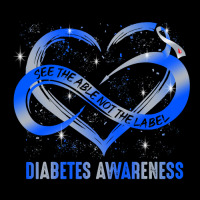 Diabetes Diabetic Type 1 See The Able Not The Label 99 Diabetes Awaren Zipper Hoodie | Artistshot