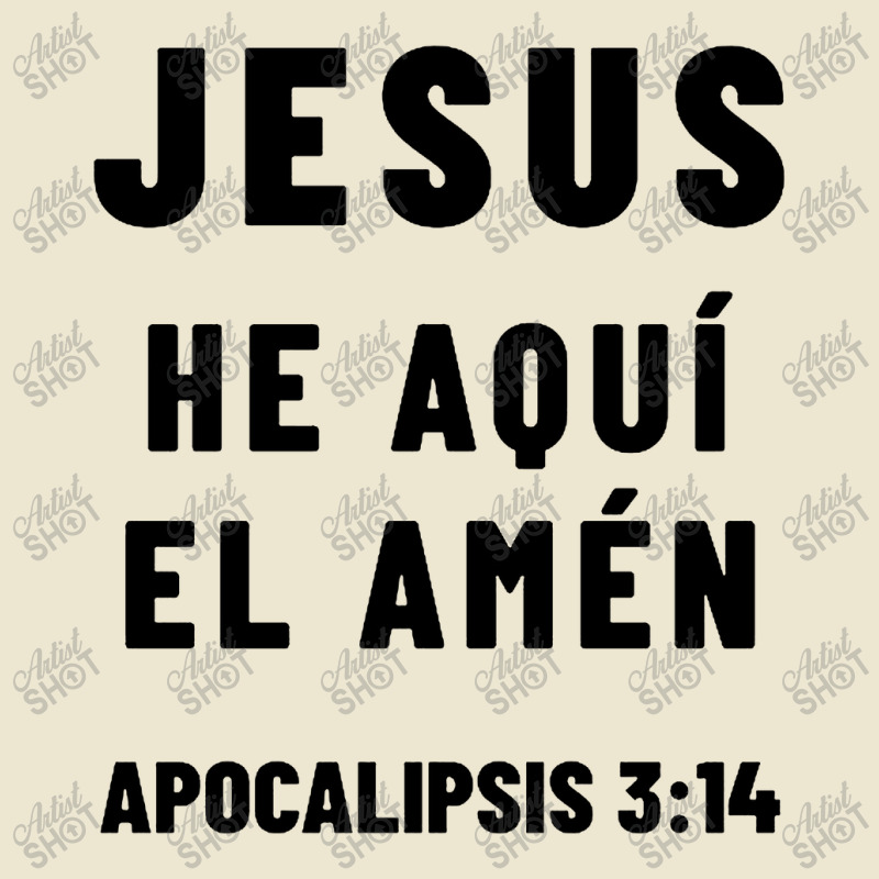 Revelation 3:14 Jesus The Amen Spanish Bible Verse Cropped Hoodie by GlassKaca | Artistshot