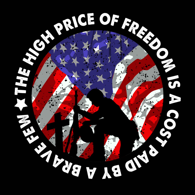 The High Price Of Freedom Is A Cost Paid By A Brave Few Toddler 3/4 Sleeve Tee by autlu2024 | Artistshot