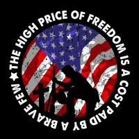 The High Price Of Freedom Is A Cost Paid By A Brave Few Long Sleeve Baby Bodysuit | Artistshot