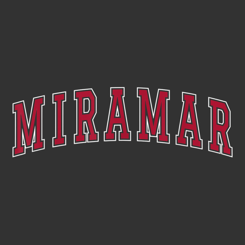 Miramar Florida Souvenir Sport College Style Text T Shirt Baby Bodysuit | Artistshot