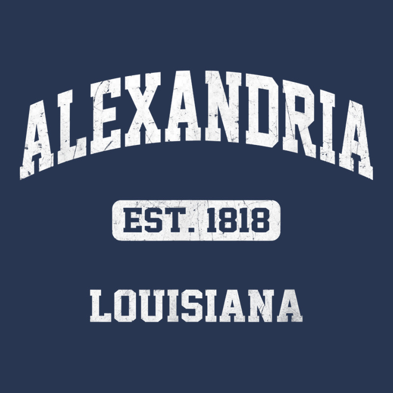 Alexandria Louisiana La Vintage State Athletic Style T Shirt Ladies Denim Jacket by bibonzgulnacqo | Artistshot