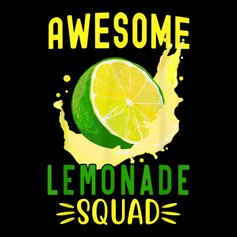 Awesome Lemonade Squad For Lemonade Stand Summer Vacation T Shirt Men's 3/4 Sleeve Pajama Set by bibonzgulnacqo | Artistshot