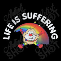 Life Is Suffering,nihilist Rainbow Brite Design,life Is Suffering Kids Cap | Artistshot