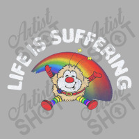 Life Is Suffering,nihilist Rainbow Brite Design,life Is Suffering Ladies Fitted T-shirt | Artistshot