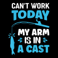 Can't Work Today My Arm Is In A Cast Fishing T Shirt Men's 3/4 Sleeve Pajama Set | Artistshot