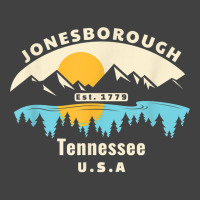 Jonesborough Tennessee Souvenir Mountain Sunset River T Shirt Vintage T-shirt | Artistshot