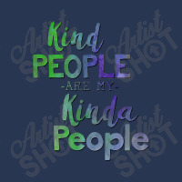 Kind People Are My Kinda People Ladies Denim Jacket | Artistshot