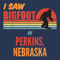 Bigfoot Lives In Perkins Nebraska T Shirt Men Denim Jacket | Artistshot