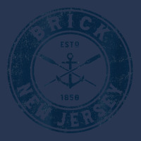 Brick New Jersey Nj Vintage Boat Anchor & Oars T Shirt Men Denim Jacket | Artistshot