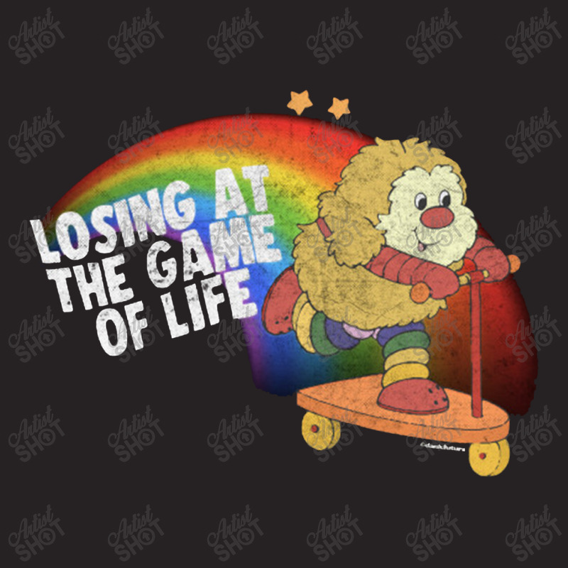 Losing At The Game Of Life 80s Cartoon Nihilism Humor Design Vintage Cap by bedaopini | Artistshot