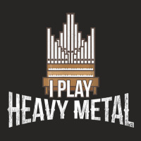 I Play Heavy Metal   Church Organist Pipe Organ Player T Shirt Ladies Fitted T-shirt | Artistshot