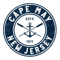 Cape May New Jersey Nj Vintage Boat Anchor & Oars T Shirt Youth Hoodie | Artistshot