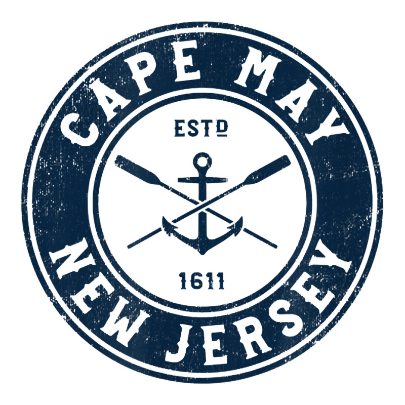 Cape May New Jersey Nj Vintage Boat Anchor & Oars T Shirt Youth Hoodie by ReagerAero | Artistshot