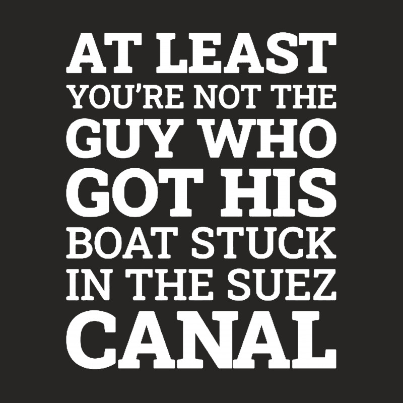 Suez Canal Stuck Funny Ladies Fitted T-Shirt by PaPa Boutique | Artistshot