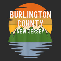 From Burlington County New Jersey Vintage Sunset T Shirt Exclusive T-shirt | Artistshot