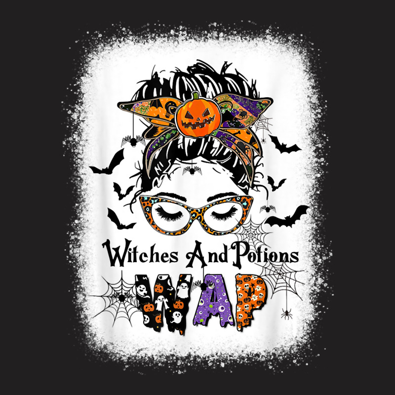 Wap Witches Potions Messy Bun Witch Halloween Costume Long Sleeve T Sh T-shirt | Artistshot