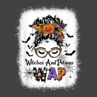 Wap Witches Potions Messy Bun Witch Halloween Costume Long Sleeve T Sh Vintage T-shirt | Artistshot