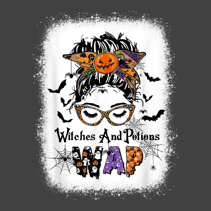 Wap Witches Potions Messy Bun Witch Halloween Costume Long Sleeve T Sh Vintage T-shirt | Artistshot