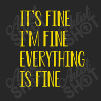 Its Fine Im Fine Everything Is Fine Men's T-shirt Pajama Set | Artistshot