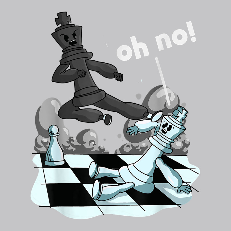 Funny Chess Pieces Fighting Board Game Fanatic Chess T Shirt Baby Bodysuit by BeanblossomSheldon | Artistshot