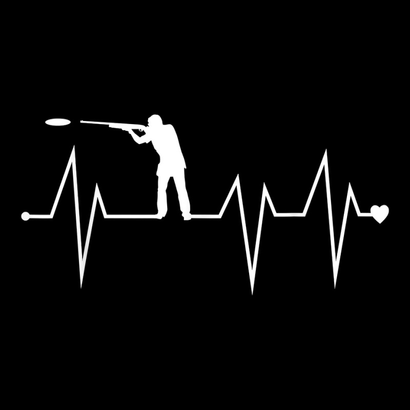 Funny Sporting Clays Shooter Heartbeat Heart Pulse Rate Ekg T Shirt Unisex Jogger | Artistshot