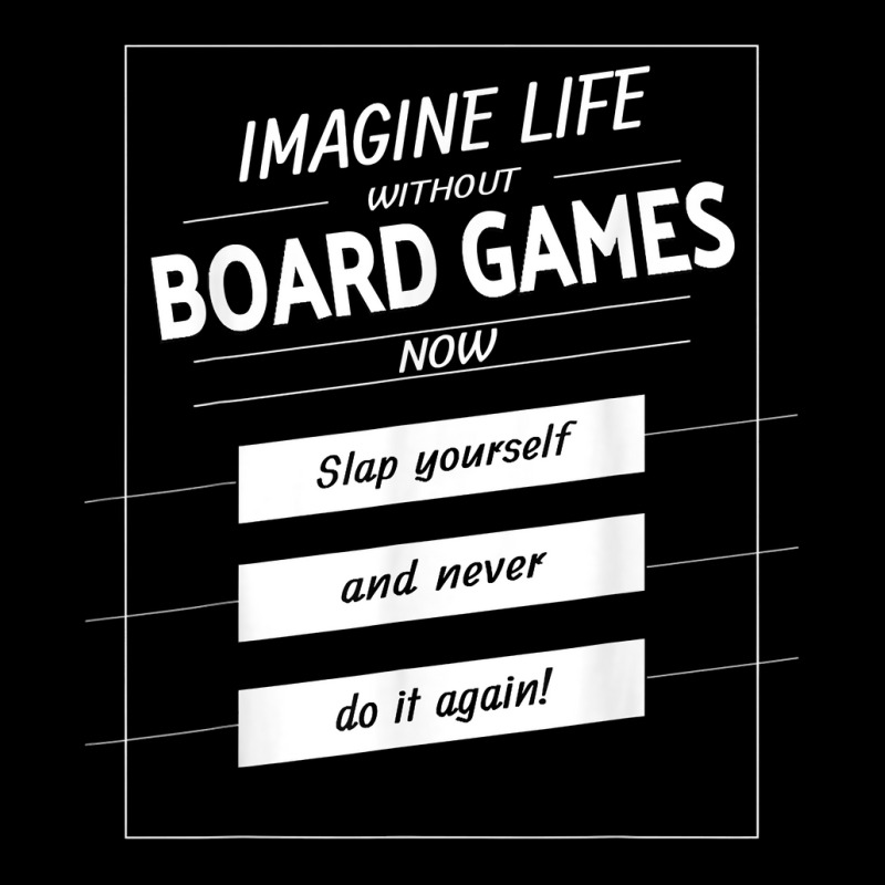 Imagine Life Without Board Games Slap Yourself Board Gamer T Shirt Cropped Hoodie by ReagerAero | Artistshot