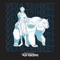 Womens The Legend Of Vox Machina Vex And Trinket V Neck T Shirt T-shirt | Artistshot